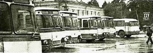 Всеволожск, на автостанции, 1977 г, фото А. Серова