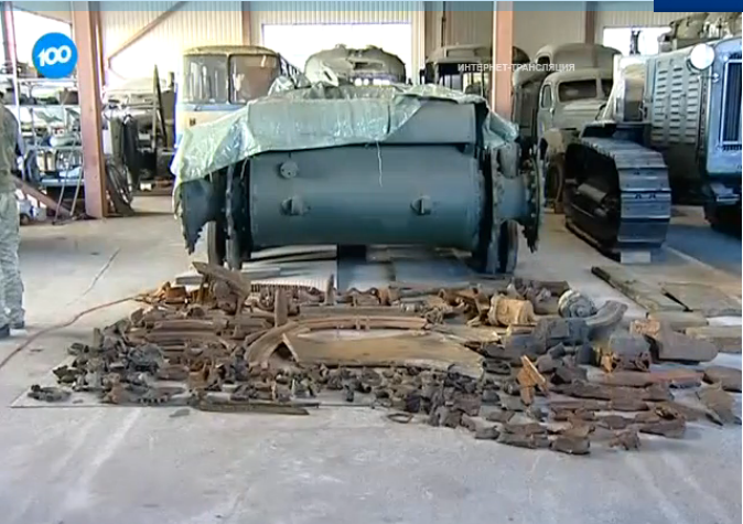 Обнаруженные останки первого немецкого танка «Тигр» передадут Всеволожскому музею (видео)