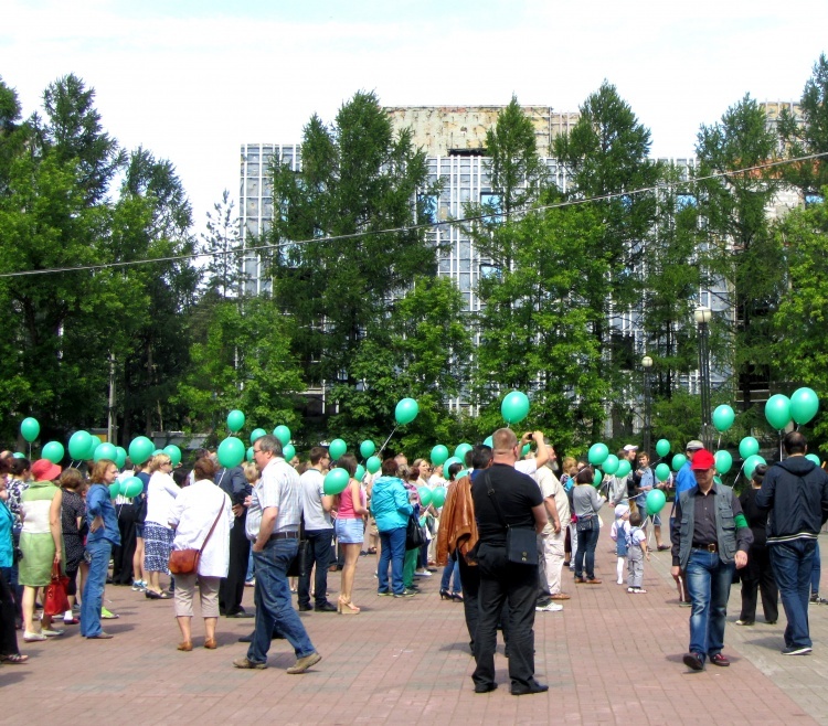 «ЯБЛОКО» и жители Всеволожска протестуют против застройки зеленых зон и вырубки лесов