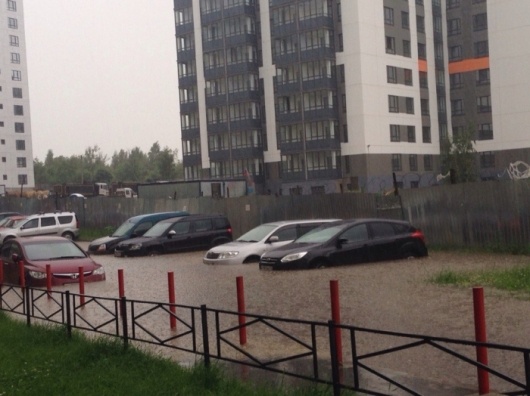 Колтуши затопило