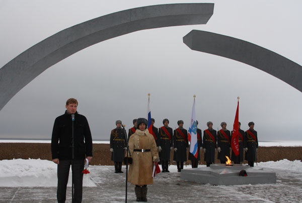 У мемориала «Разорванное кольцо» состоялась традиционная встреча ветеранов
