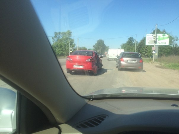 Очевидцы: ДТП В Янино-1 спровоцировало пробку на Колтушском шоссе