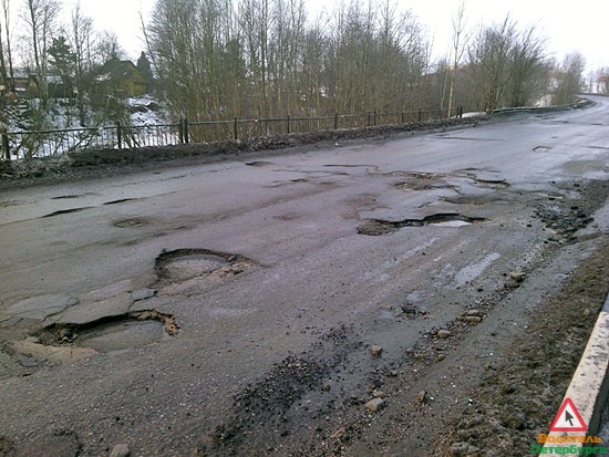 Дорожный кошмар между Кузьмолово, Корабсельками и КАД