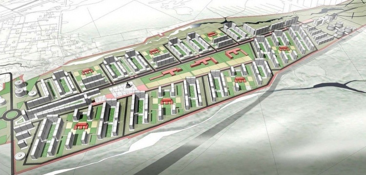 Представлена концепция застройки жильем аэропорта Ржевка