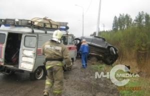 Во Всеволожском районе столкнулись 2 автомобиля Материал взят с портала МЧС Медиа