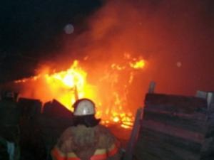 Пожар на складе в поселке им. Свердлова ликвидирован