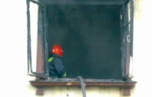 В Ленинградской области дом горел на площади 24 кв. метра