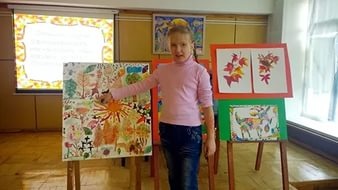 В Новом Девяткино для детей провели конкурс "Очей очарованье"